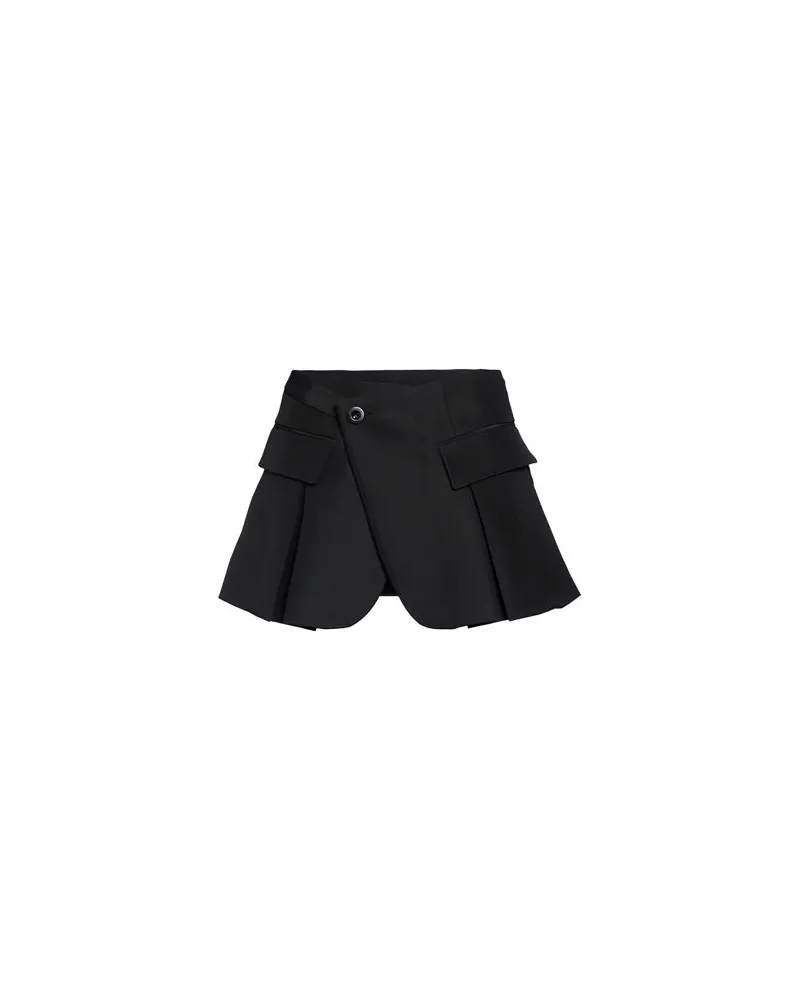 Sacai HOSEN & RÖCKE - Miniröckeauf YOOX.COM Schwarz