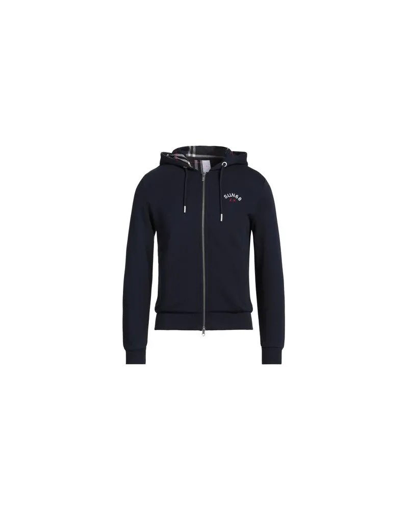 Sun68 TOPS - Sweatshirtsauf YOOX.COM Marineblau