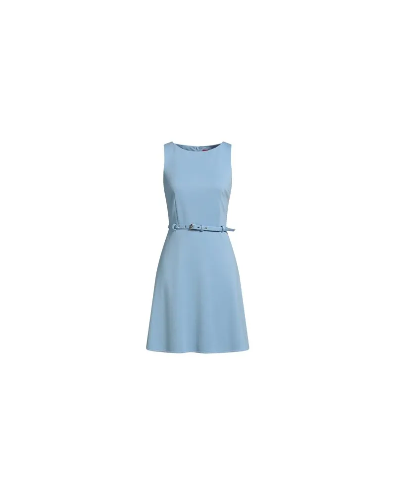 HUGO BOSS KLEIDER - Mini-Kleiderauf YOOX.COM Himmelblau