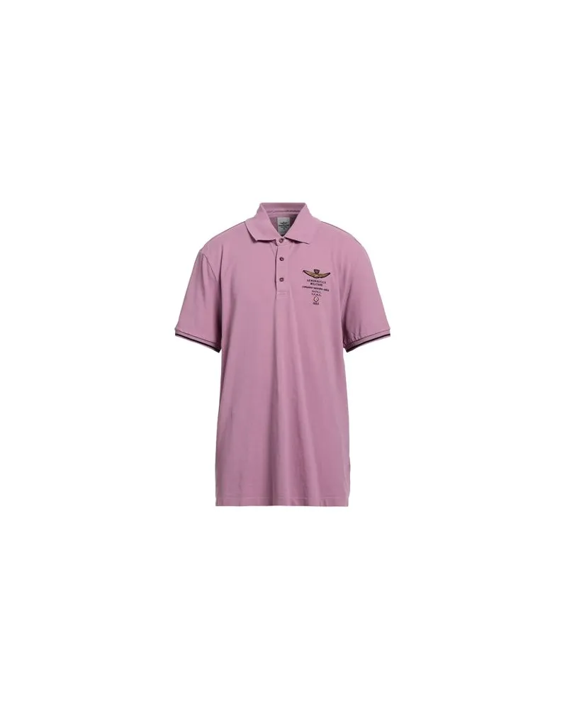 Aeronautica Militare TOPS - Poloshirtsauf YOOX.COM Malve