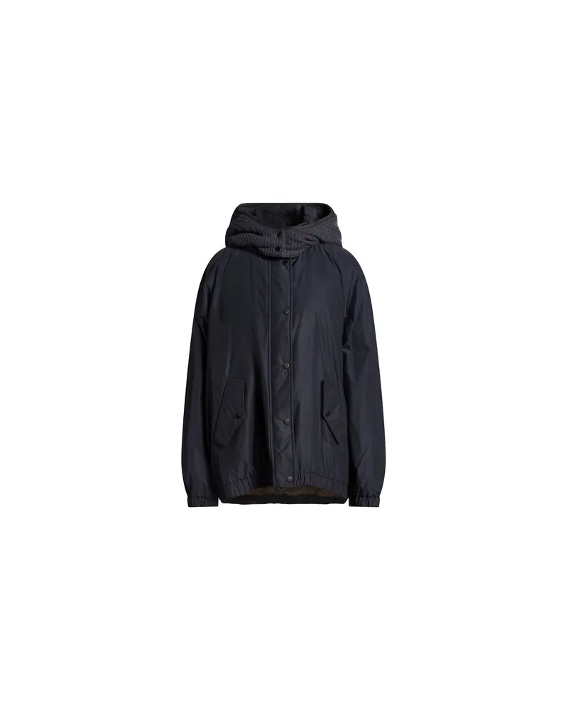 Brunello Cucinelli JACKEN & MÄNTEL - Pufferjacken & Daunenjackenauf YOOX.COM Marineblau
