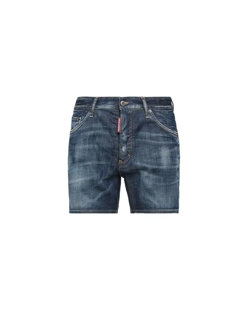 Dsquared2 HOSEN & RÖCKE - Jeansshortsauf YOOX.COM Blau