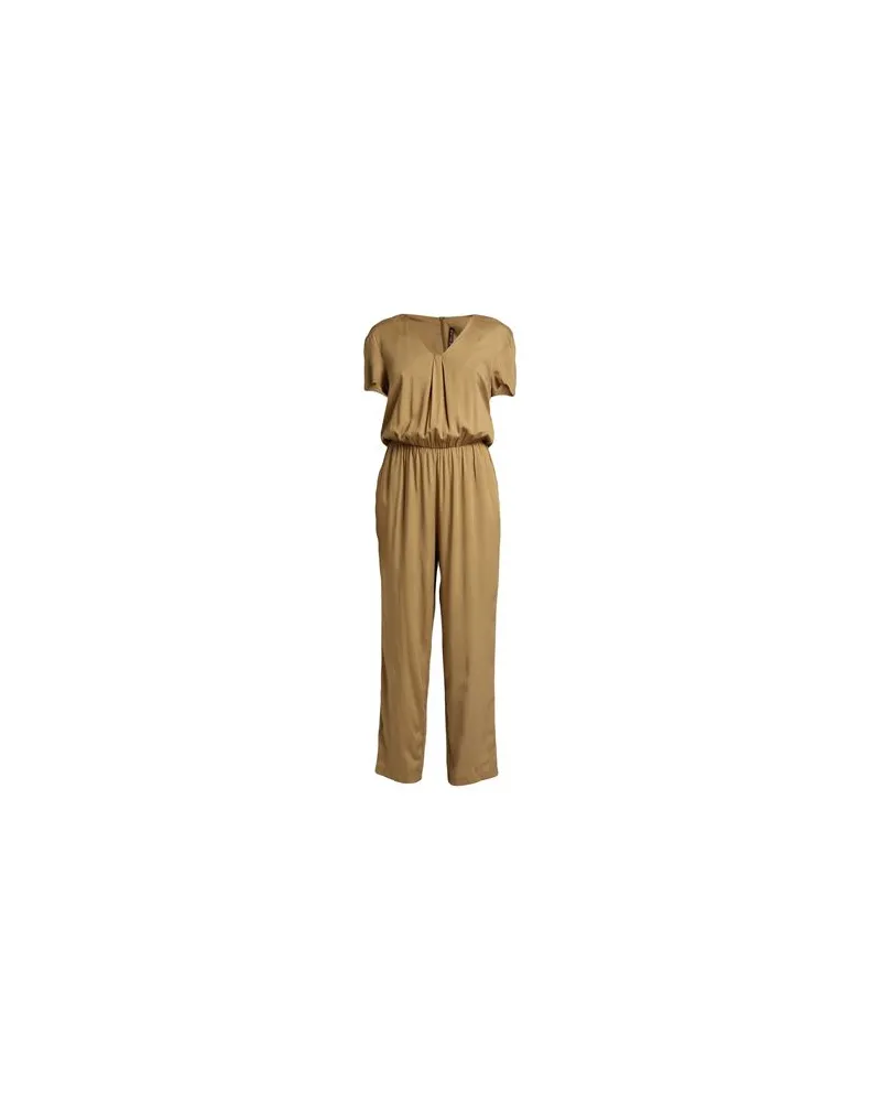 Manila Grace OVERALLS - Jumpsuitsauf YOOX.COM Militärgrün