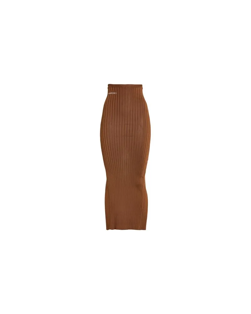 Marni HOSEN & RÖCKE - Maxi-Röckeauf YOOX.COM Braun