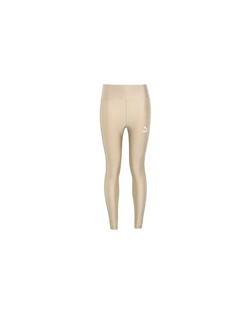 Puma HOSEN & RÖCKE - Leggingsauf YOOX.COM Beige