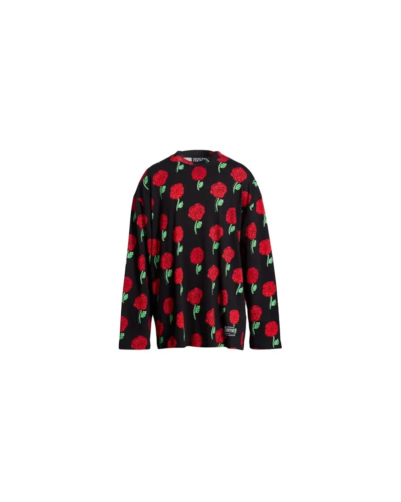 Versace Jeans TOPS - T-shirtsauf YOOX.COM Schwarz