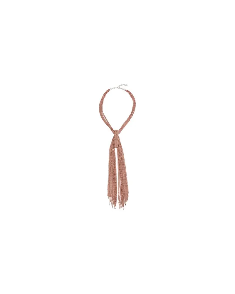 Fabiana Filippi SCHMUCK und UHREN - Halskettenauf YOOX.COM Braun