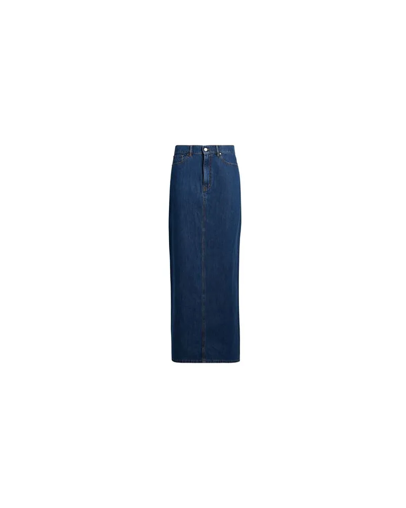P.A.R.O.S.H. HOSEN & RÖCKE - Jeansröckeauf YOOX.COM Blau