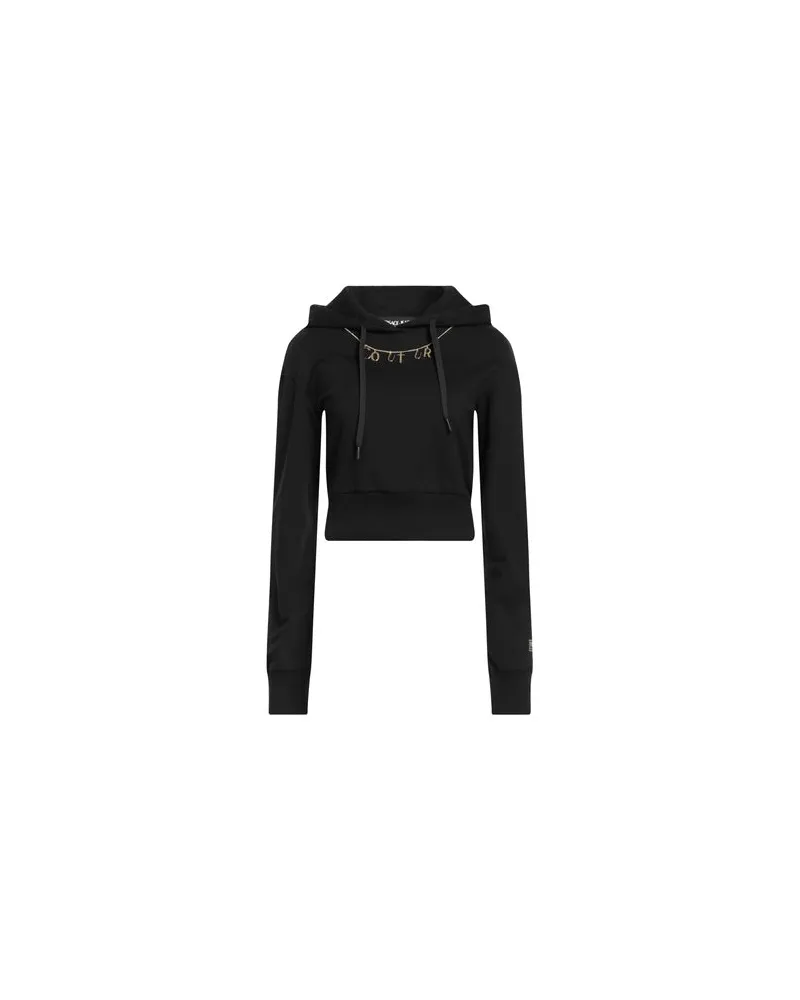 Versace Jeans TOPS - Sweatshirtsauf YOOX.COM Schwarz