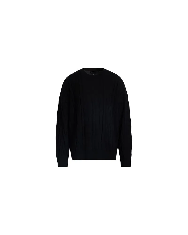 Emporio Armani STRICKWAREN - Pulloverauf YOOX.COM Schwarz