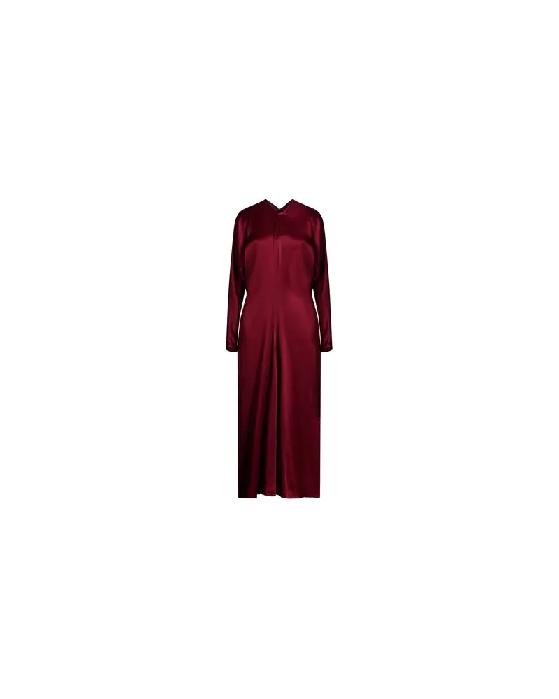 Victoria Beckham KLEIDER - Maxi-Kleiderauf YOOX.COM Bordeaux