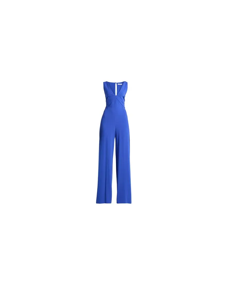 Patrizia Pepe OVERALLS - Jumpsuitsauf YOOX.COM Königsblau