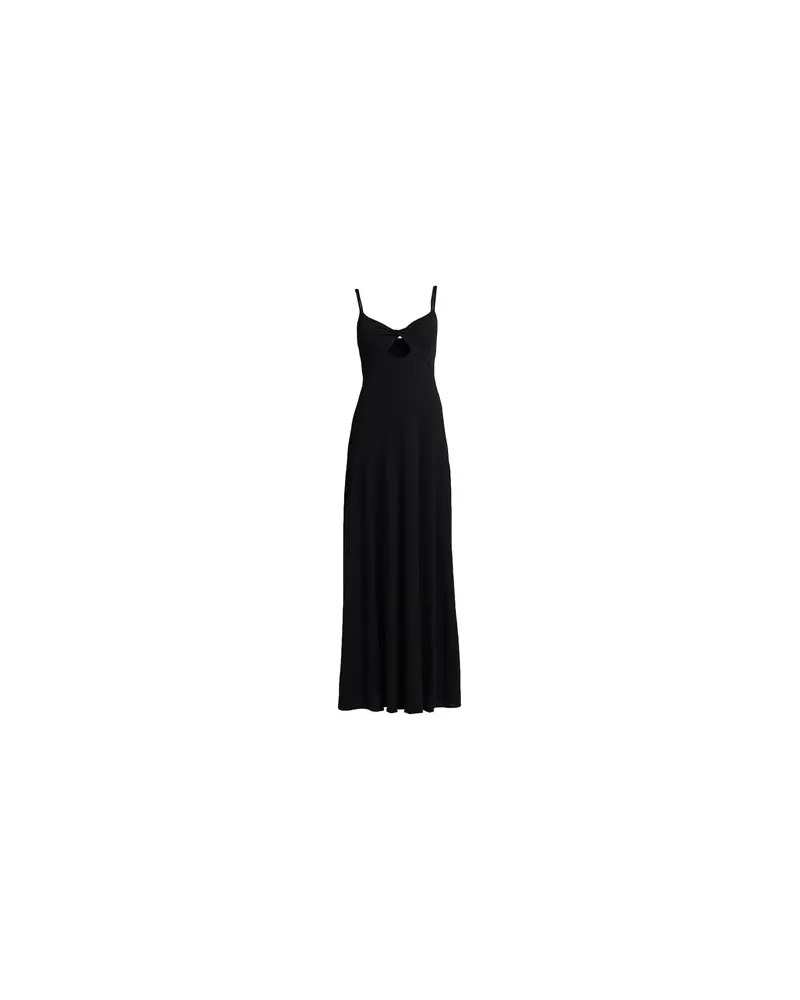 Erika Cavallini KLEIDER - Maxi-Kleiderauf YOOX.COM Schwarz