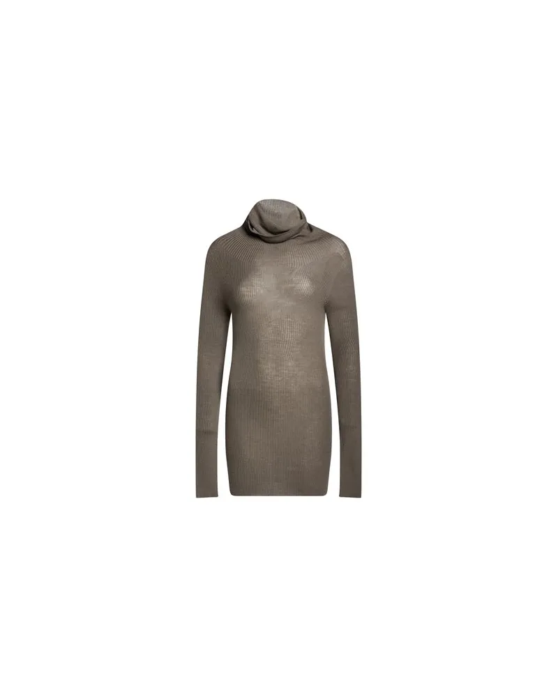 Rick Owens STRICKWAREN - Rollkragenpulloverauf YOOX.COM Braungrau