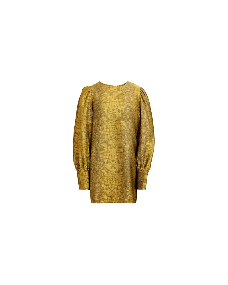 ANDAMANE KLEIDER - Mini-Kleiderauf YOOX.COM Senf