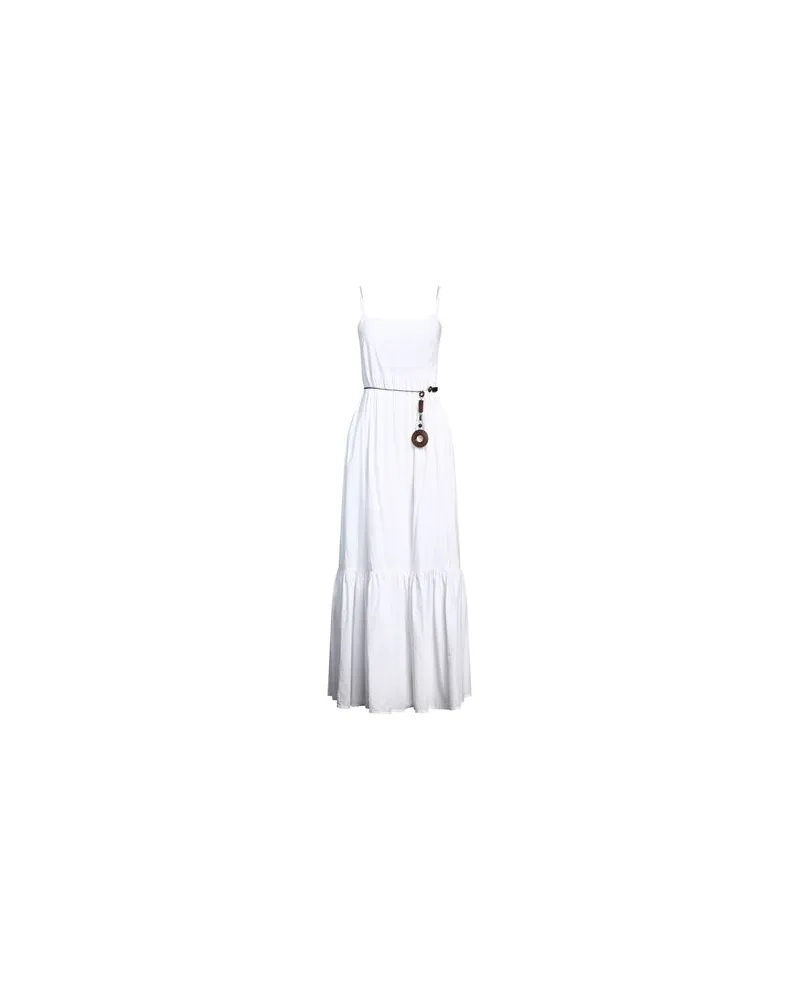 CRISTINAEFFE KLEIDER - Maxi-Kleiderauf YOOX.COM Weiß