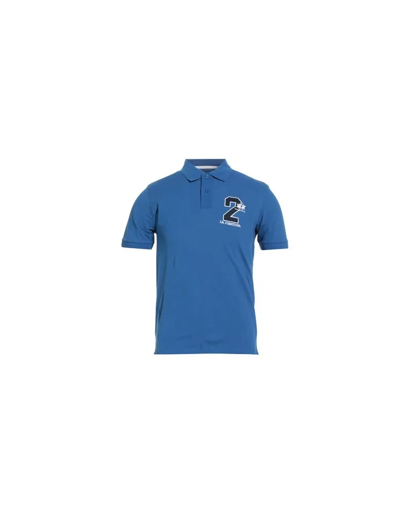 La Martina TOPS - Poloshirtsauf YOOX.COM Hellblau