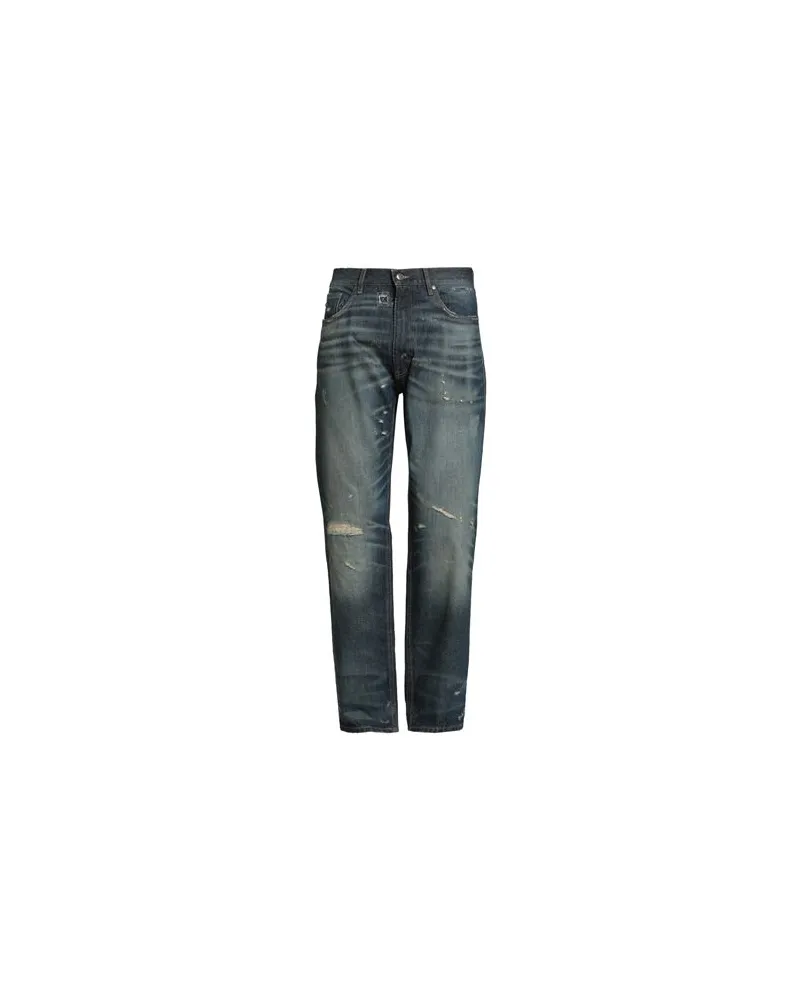 HUGO BOSS HOSEN & RÖCKE - Jeanshosenauf YOOX.COM Blau