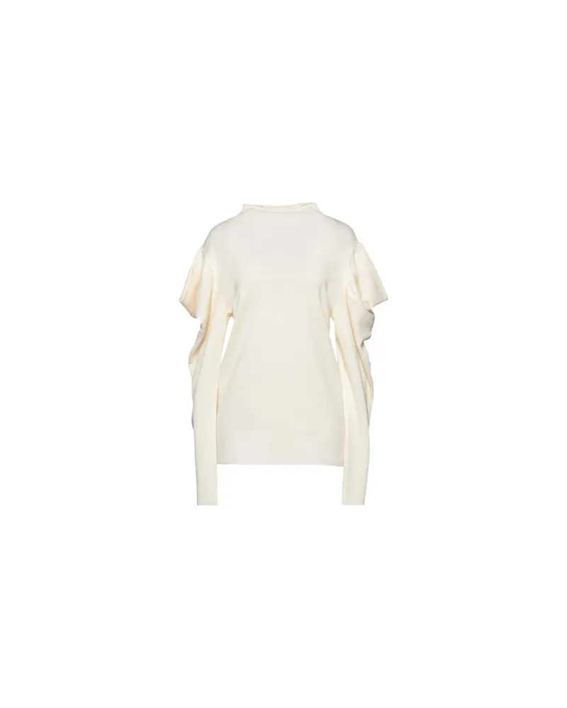 Erika Cavallini STRICKWAREN - Rollkragenpulloverauf YOOX.COM Elfenbein