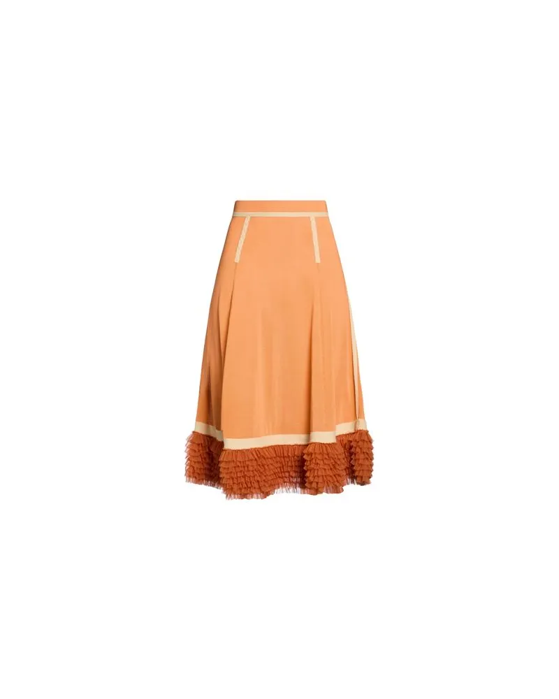 Moschino HOSEN & RÖCKE - Midi-Röckeauf YOOX.COM Mandarine