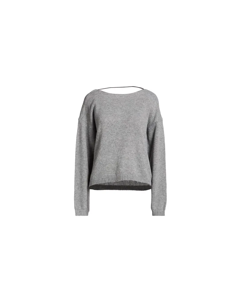 Vila STRICKWAREN - Pulloverauf YOOX.COM Grau