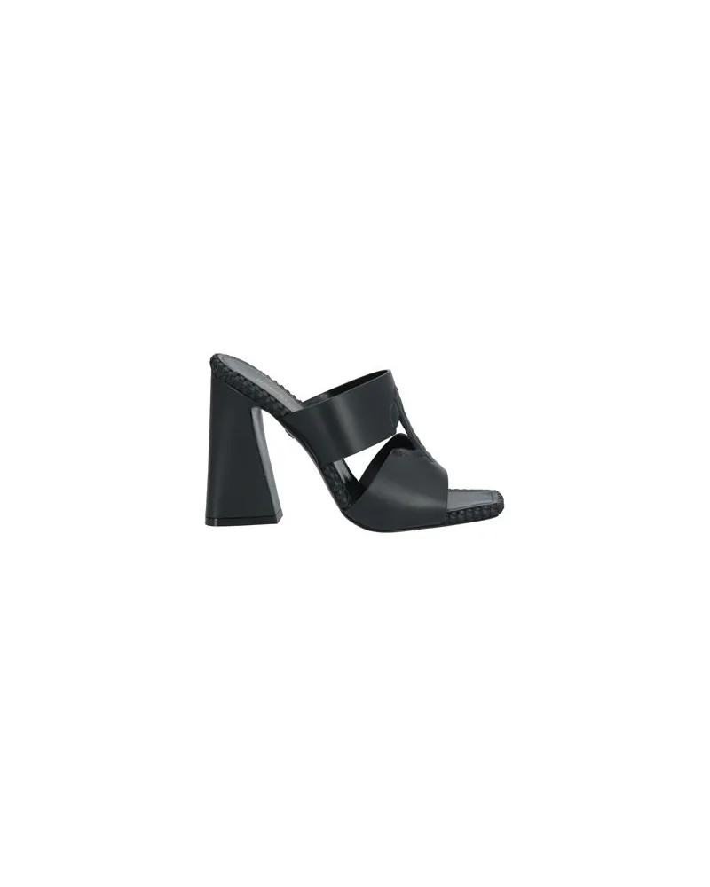 Roberto Cavalli SCHUHE - Sandalenauf YOOX.COM Schwarz