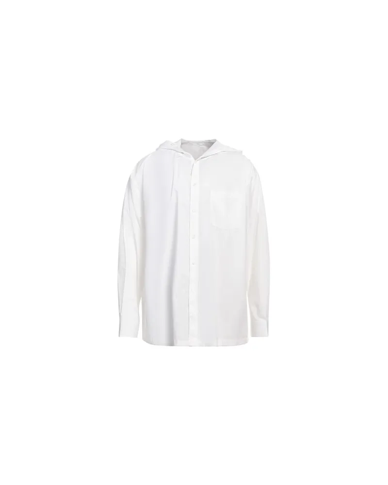Helmut Lang TOPS - Hemdenauf YOOX.COM Weiß