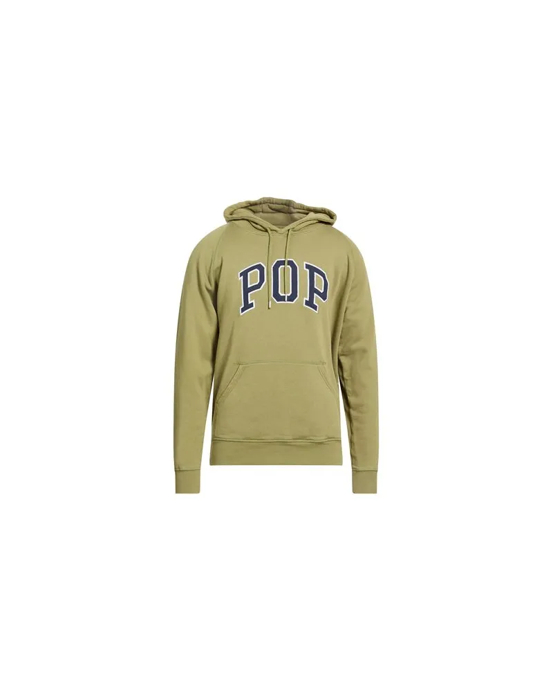 Pop Trading Company TOPS - Sweatshirtsauf YOOX.COM Salbeigrün