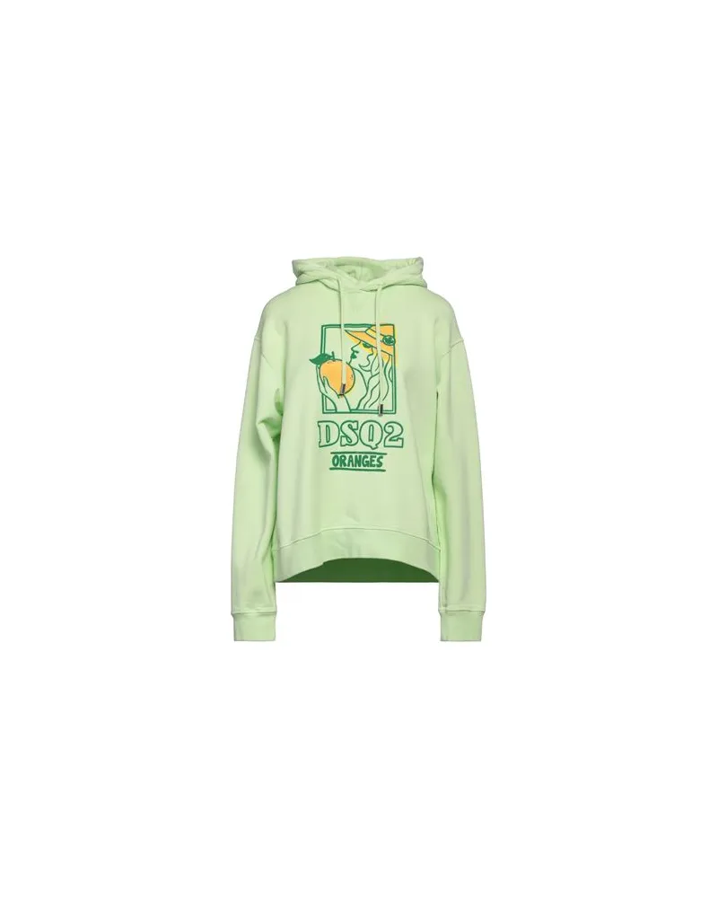 Dsquared2 TOPS - Sweatshirtsauf YOOX.COM Säuregrün