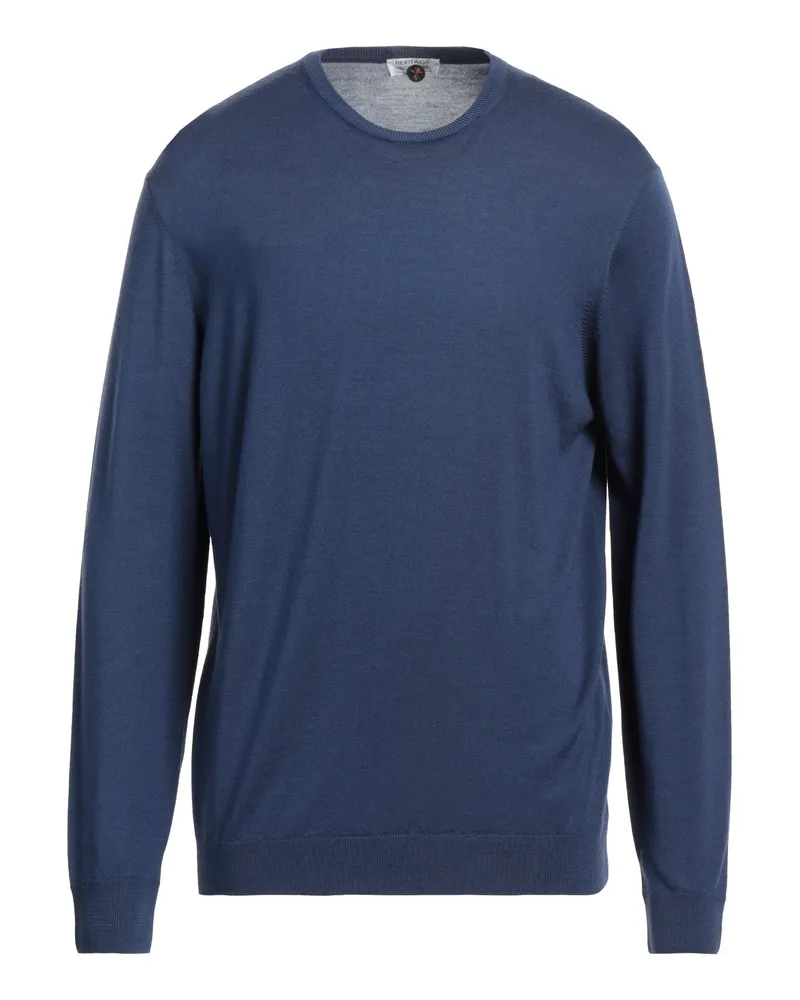 Heritage Pullover Marineblau