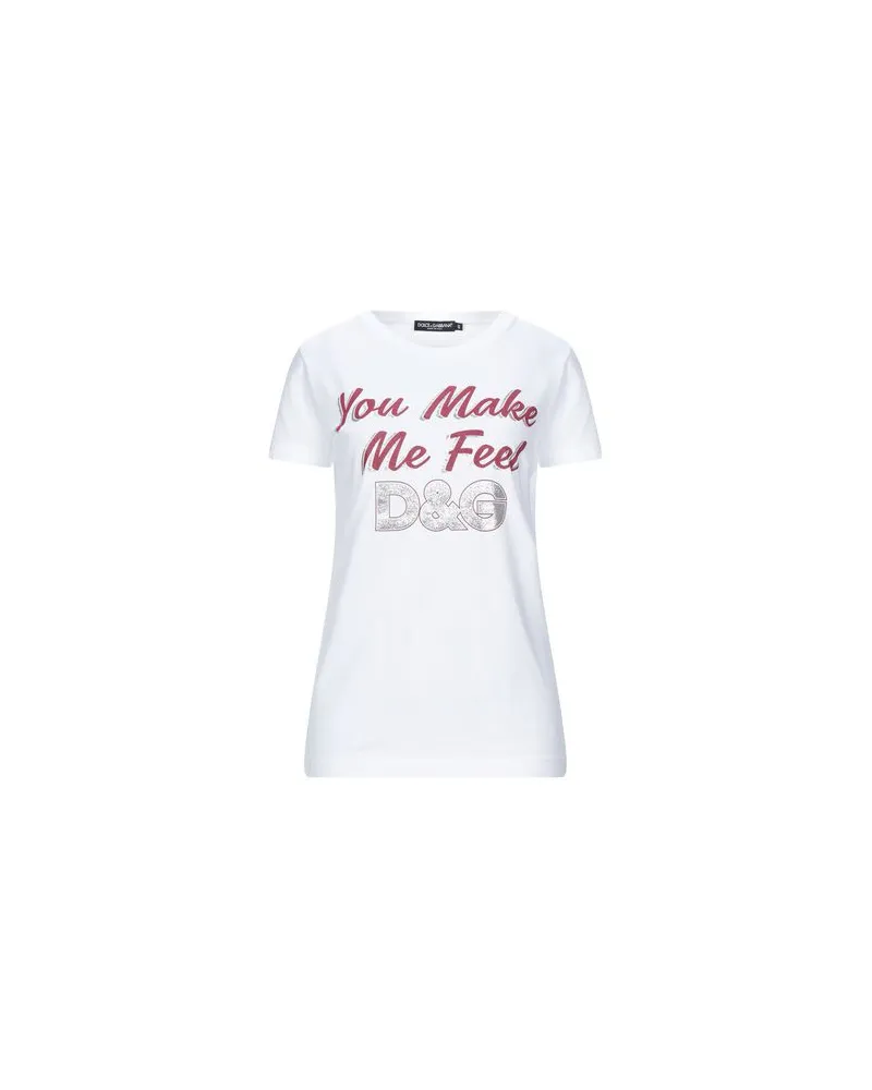 Dolce & Gabbana TOPS - T-shirtsauf YOOX.COM Weiß