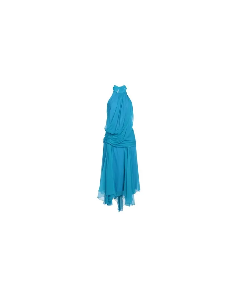 Alberta Ferretti KLEIDER - Maxi-Kleiderauf YOOX.COM Azurblau