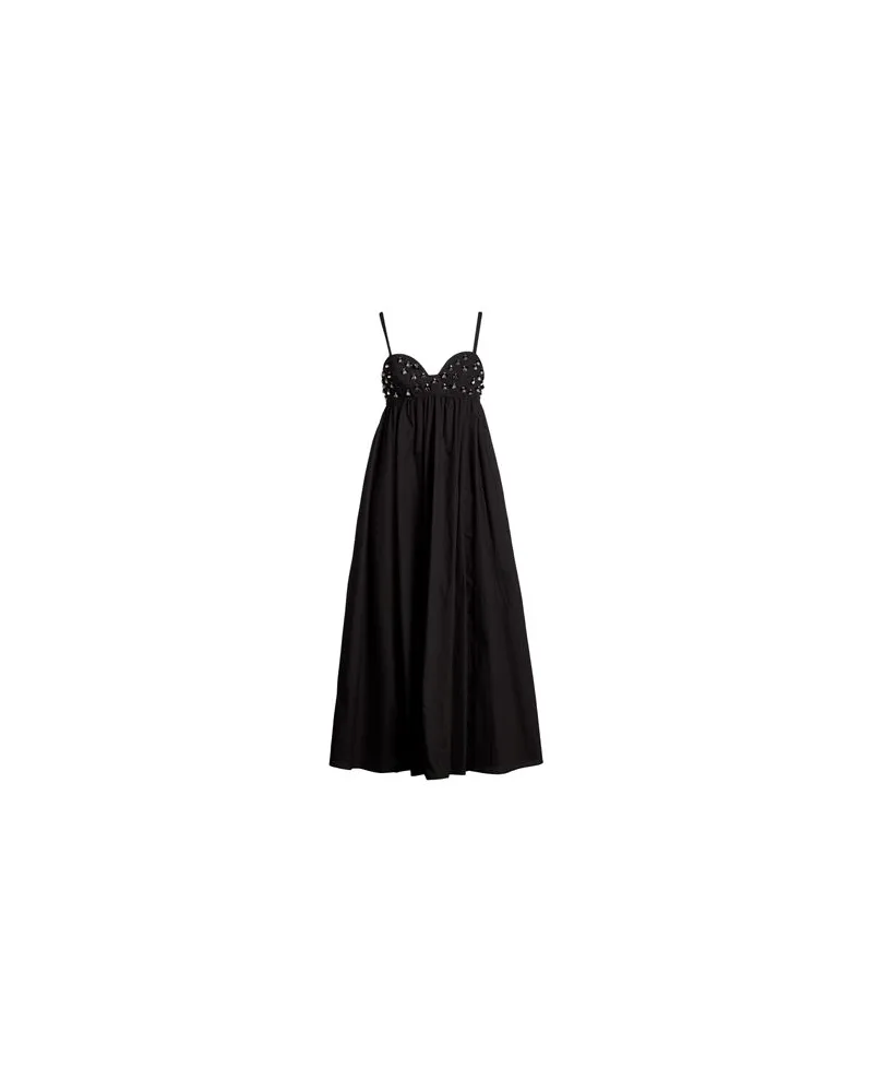 Ulla Johnson KLEIDER - Maxi-Kleiderauf YOOX.COM Schwarz