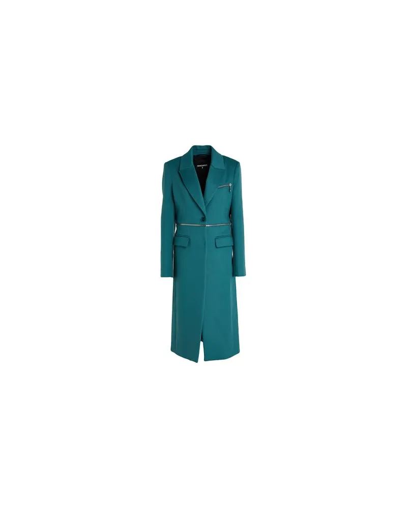 Patrizia Pepe JACKEN & MÄNTEL - Mäntelauf YOOX.COM Aquamarin