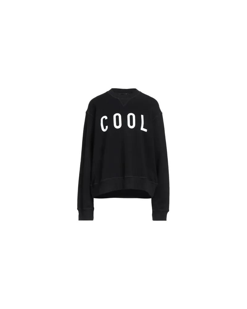 Dsquared2 TOPS - Sweatshirtsauf YOOX.COM Schwarz