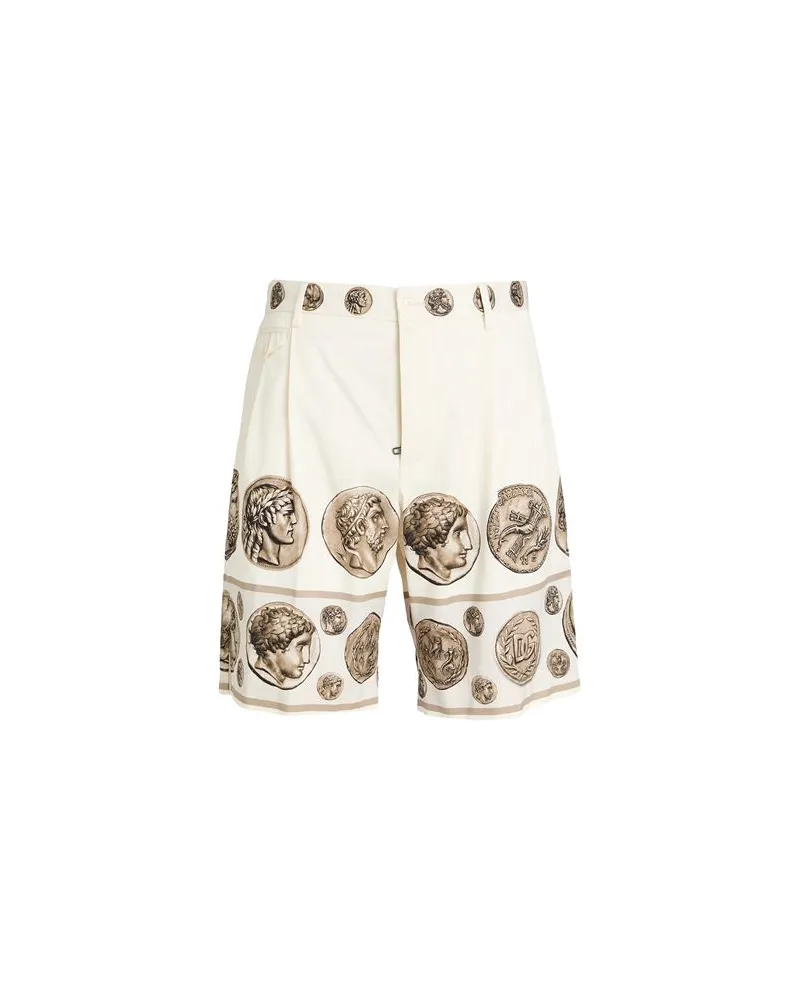 Dolce & Gabbana HOSEN & RÖCKE - Shorts & Bermudashortsauf YOOX.COM Cremeweiß