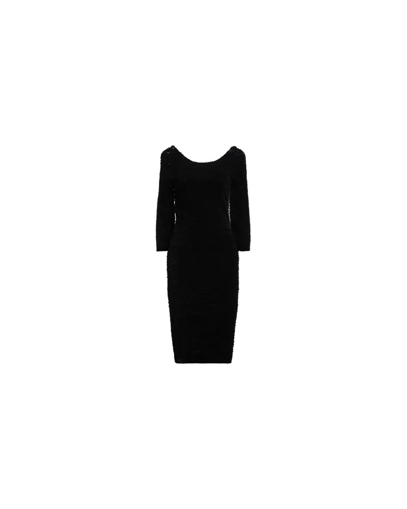 Trussardi KLEIDER - Midi-Kleiderauf YOOX.COM Schwarz