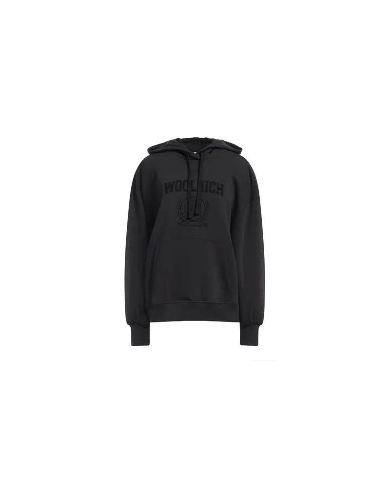 Woolrich IVY HOODIE  - TOPS - Sweatshirtsauf YOOX.COM Schwarz