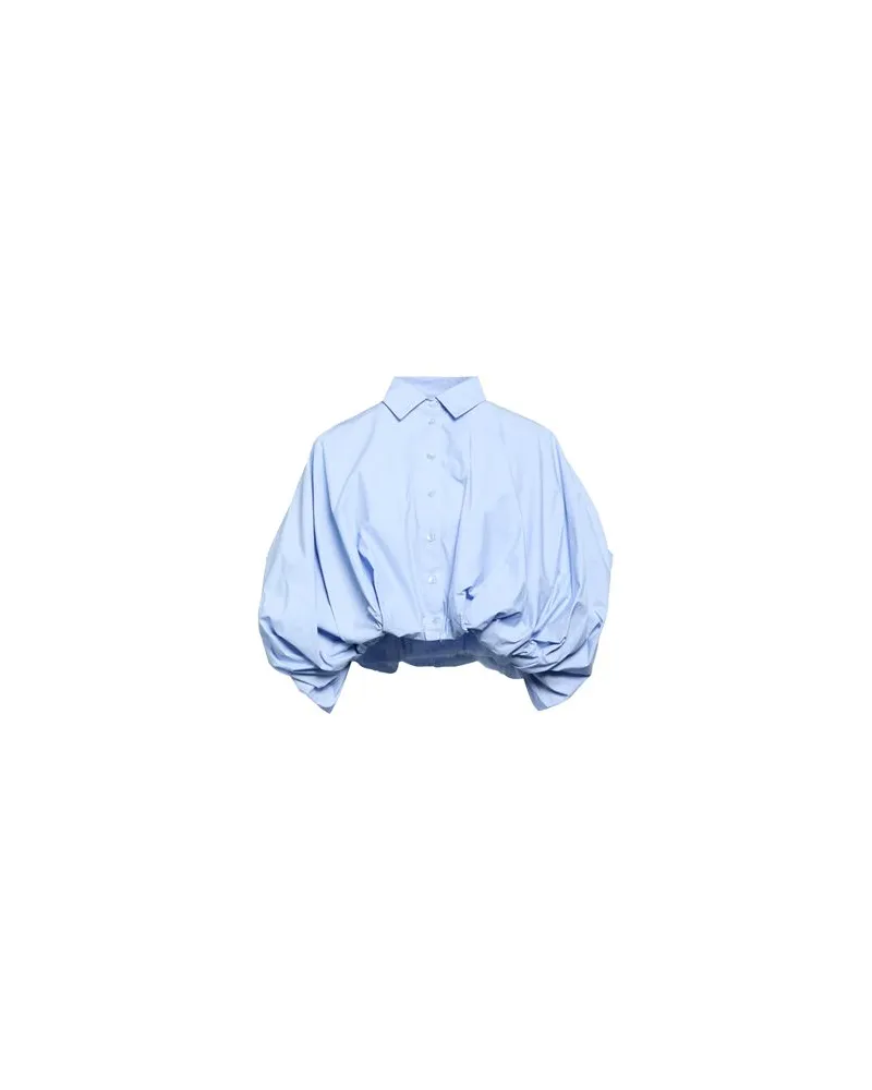 MEIMEIJ TOPS - Hemdenauf YOOX.COM Himmelblau