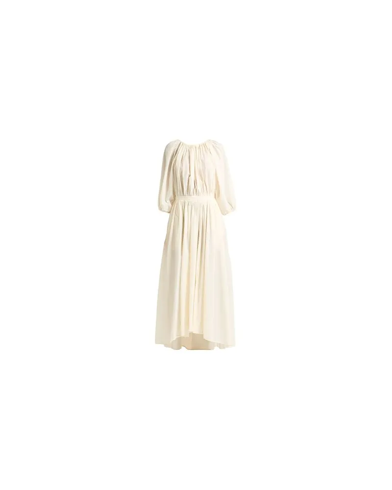 Philosophy Di Lorenzo Serafini KLEIDER - Maxi-Kleiderauf YOOX.COM Elfenbein