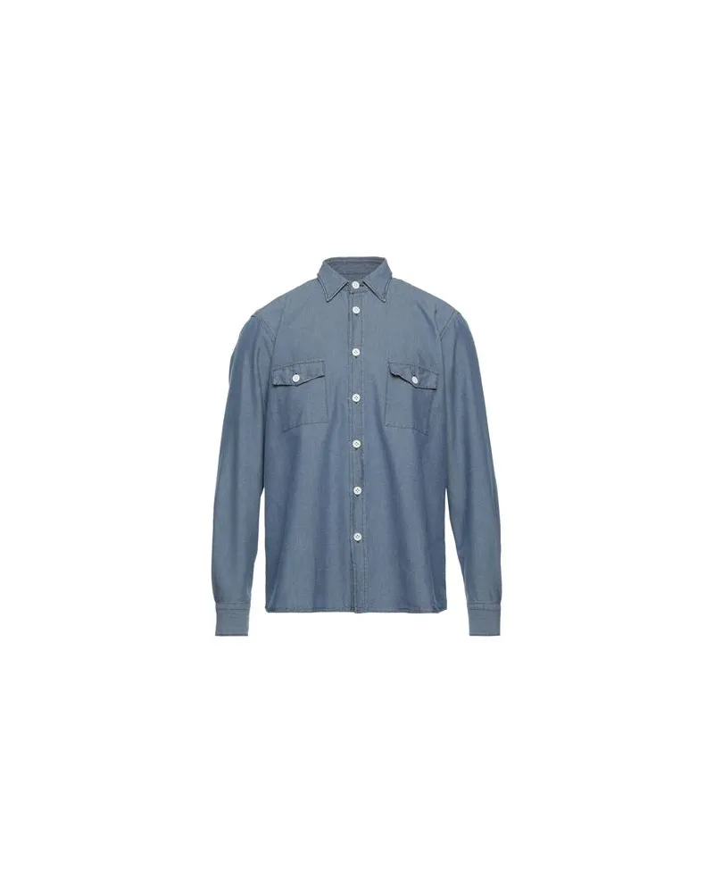 Aglini TOPS - Hemdenauf YOOX.COM Taubenblau