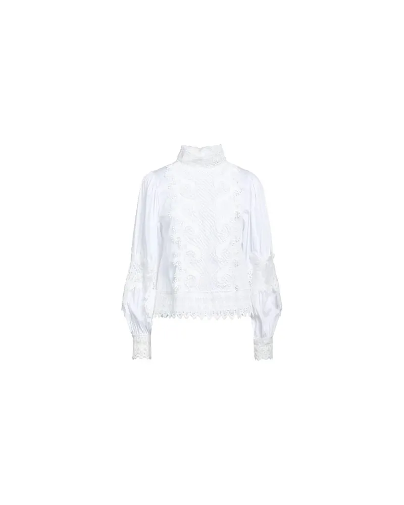 Soallure TOPS - Hemdenauf YOOX.COM Weiß