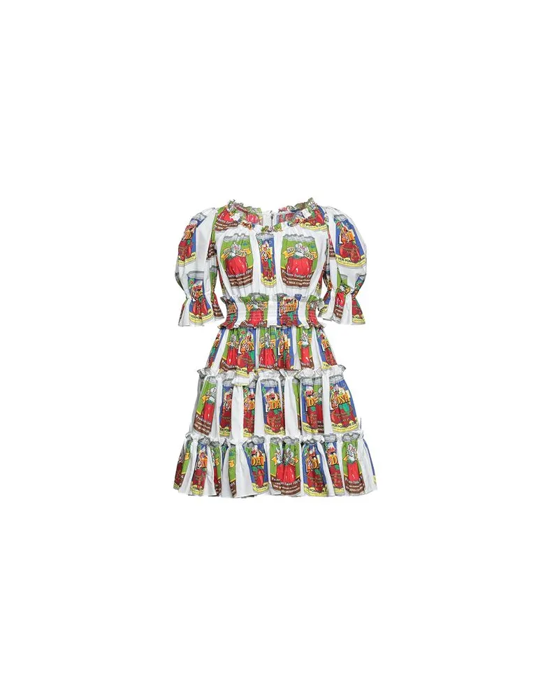 Dolce & Gabbana KLEIDER - Mini-Kleiderauf YOOX.COM Weiß