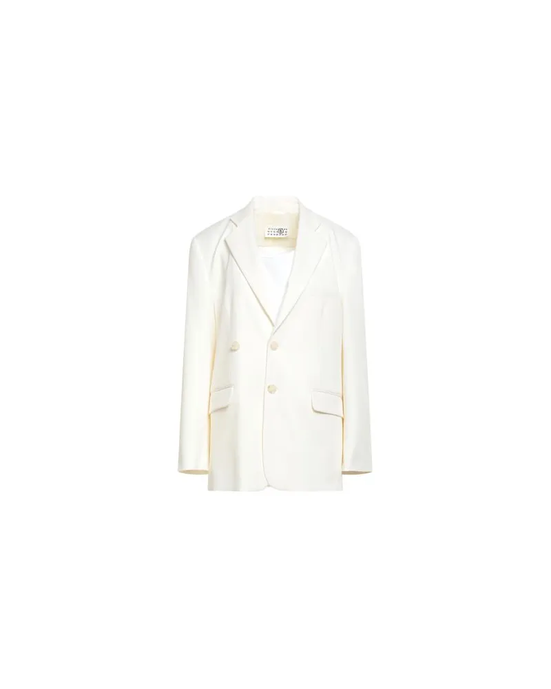 Maison Margiela ANZÜGE und CO-ORDS - Blazersauf YOOX.COM Elfenbein