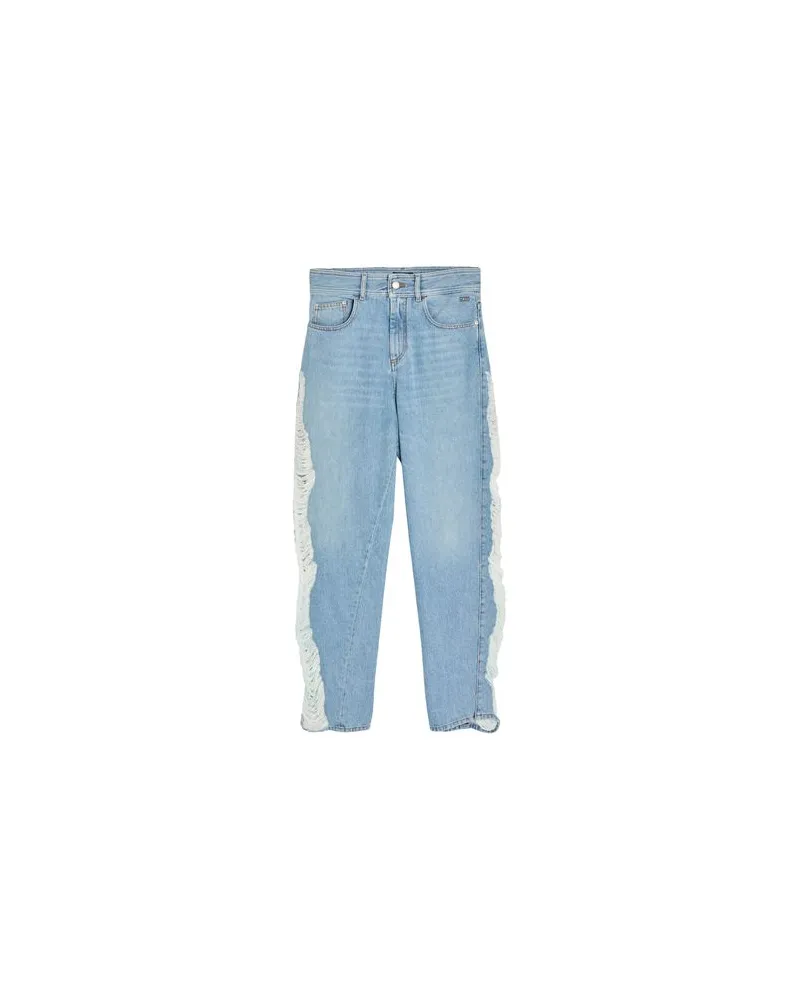GCDS HOSEN & RÖCKE - Jeanshosenauf YOOX.COM Blau