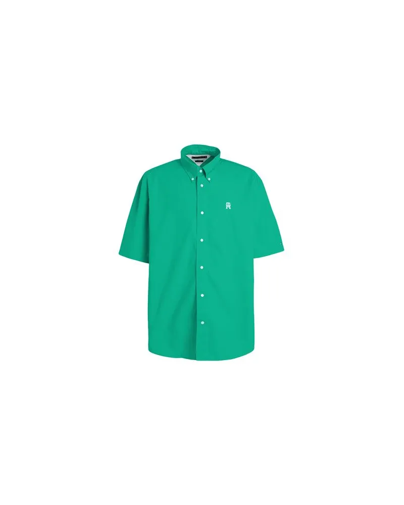 Tommy Hilfiger TOPS - Hemdenauf YOOX.COM Smaragdgrün