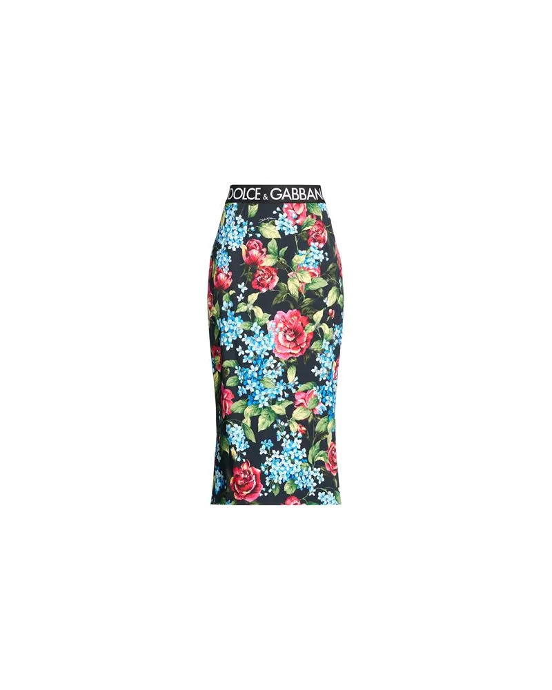 Dolce & Gabbana HOSEN & RÖCKE - Midi-Röckeauf YOOX.COM Schwarz