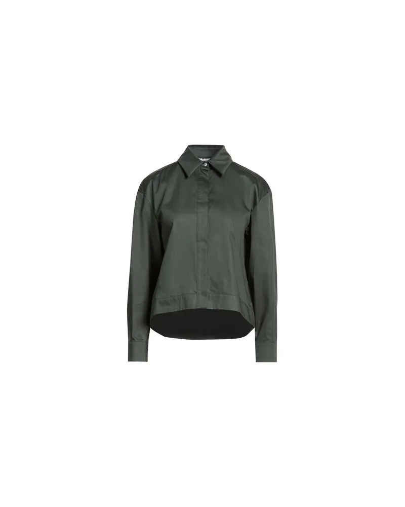 Max Mara TOPS - Hemdenauf YOOX.COM Dunkelgrün