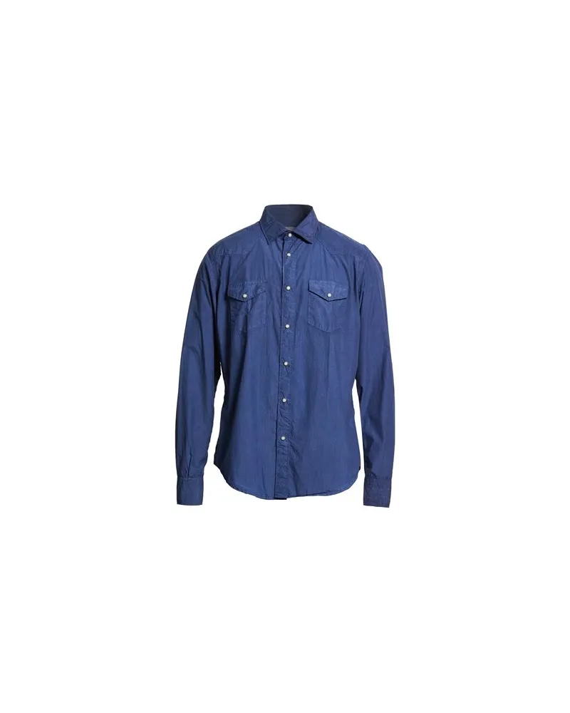 Eleventy PLATINUM - TOPS - Hemdenauf YOOX.COM Marineblau