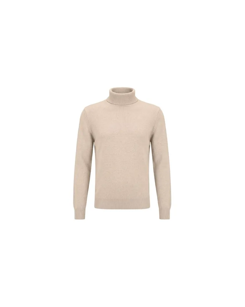 ARAGONA STRICKWAREN - Rollkragenpulloverauf YOOX.COM Beige